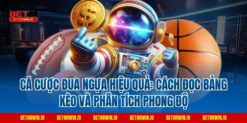 Cá Cược Đua Ngựa hiệu quả: cách đọc bảng kèo và phân tích phong độ