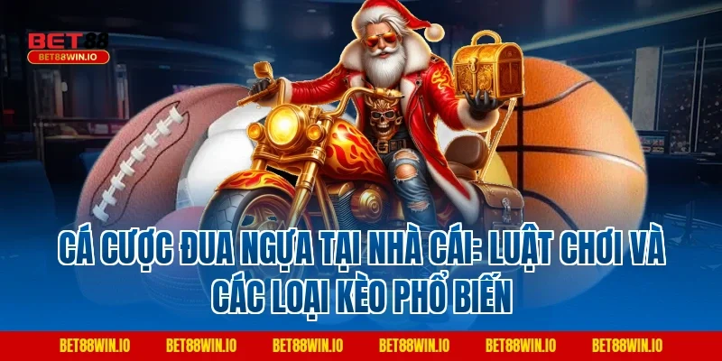 Cá Cược Đua Ngựa tại nhà cái: luật chơi và các loại kèo phổ biến